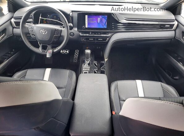 4T1DAACK8SU098087 2025 TOYOTA CAMRY Gray Dashboard view