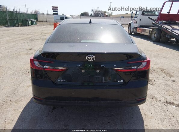 4T1DAACK8SU576251 2025 TOYOTA LE Black 