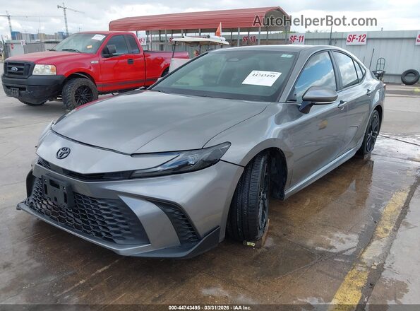 4T1DAACK9SU516320 2025 TOYOTA CAMRY Серый Передняя левая четверть