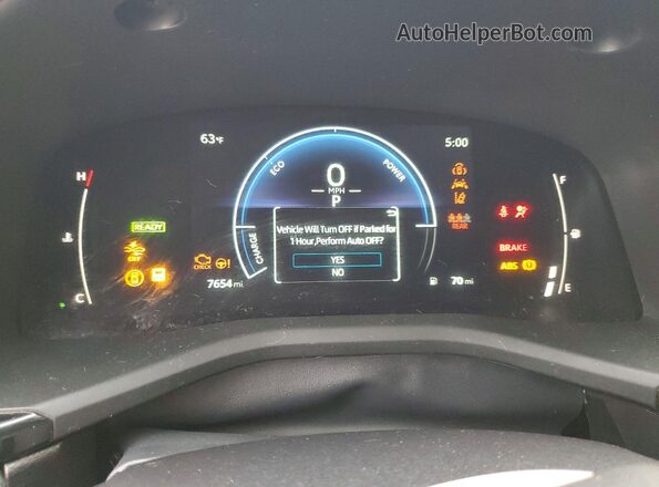 4T1DAACK9SU631256 2025 TOYOTA CAMRY White Widok zestawu wskaźników