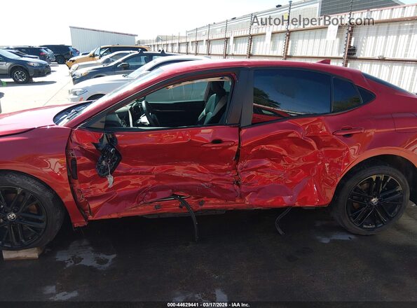 4T1DAACKXSU108456 2025 TOYOTA CAMRY Red წინა ხედი