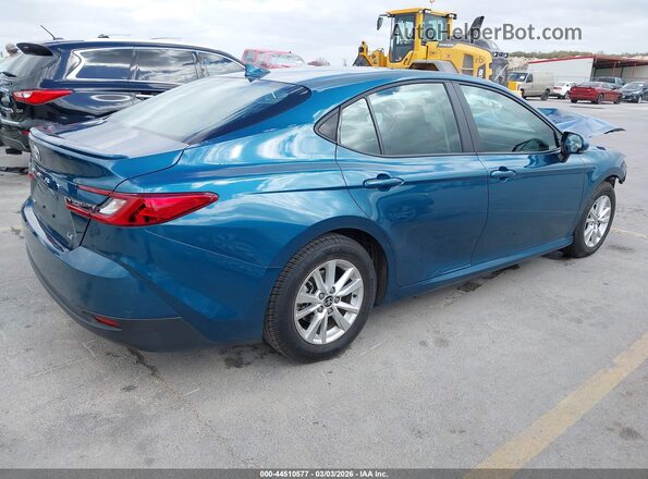 4T1DAACKXSU188910 2025 TOYOTA LE Blue უკანა მარჯვენა