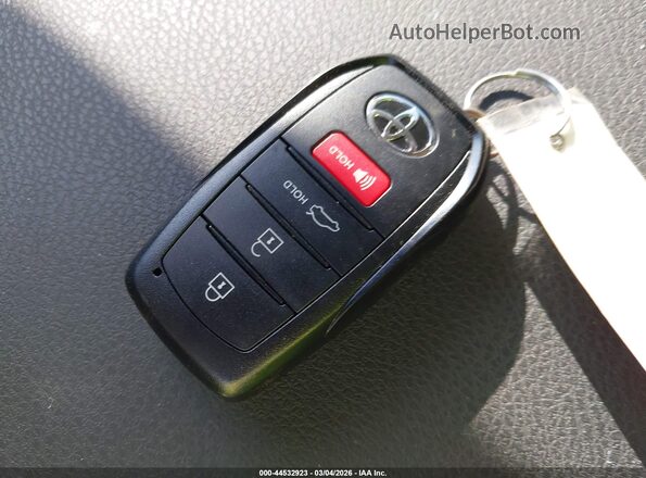 4T1DAACKXSU647739 2025 TOYOTA LE Gray Dashboard view