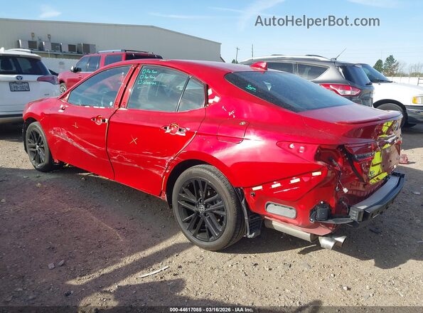 4T1DBADK2SU006161 2025 TOYOTA CAMRY Red Trasero izquierdo