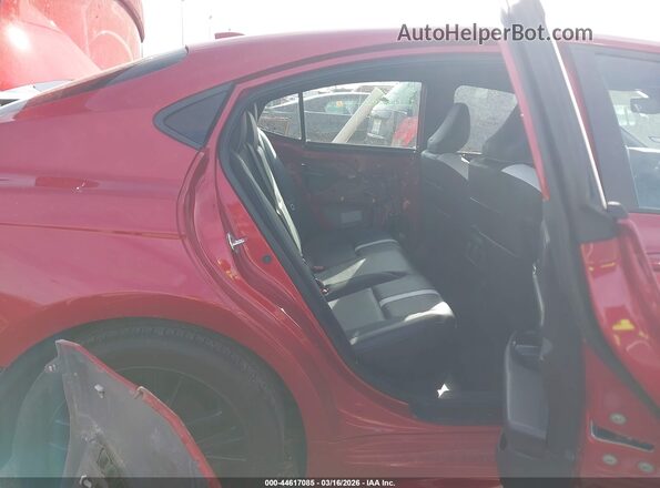 4T1DBADK2SU006161 2025 TOYOTA CAMRY Red Vista de la etiqueta del VIN