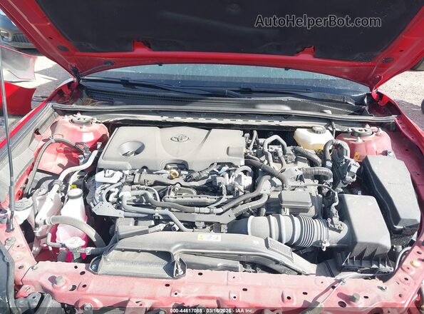 4T1DBADK2SU006161 2025 TOYOTA CAMRY Red Vista trasera