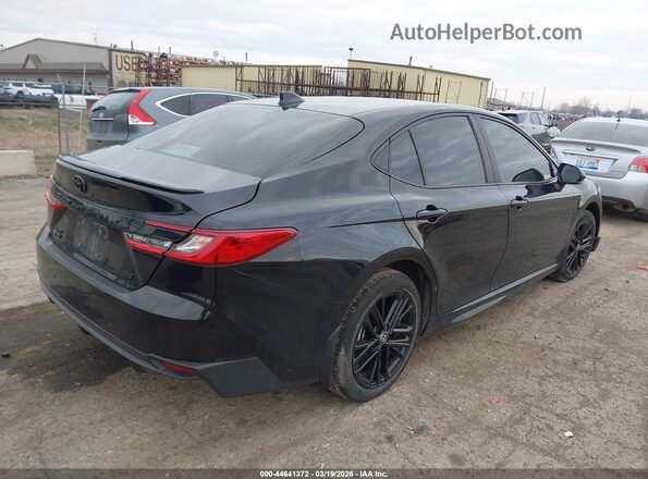 4T1DBADK3SU515756 2025 TOYOTA CAMRY Black უკანა მარჯვენა