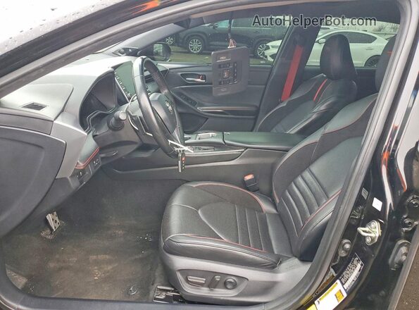 4T1FZ1FB2LU047828 2020 TOYOTA AVALON Black წინა სალონის ხედი
