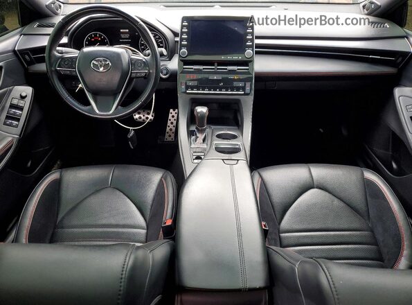 4T1FZ1FB2LU047828 2020 TOYOTA AVALON Black წინა პანელის ხედი