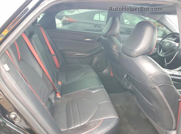 4T1FZ1FB2LU047828 2020 TOYOTA AVALON Black უკანა სავარძლების ხედი