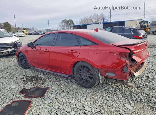 4T1FZ1FB4LU040539 2020 TOYOTA AVALON Red Trasero izquierdo
