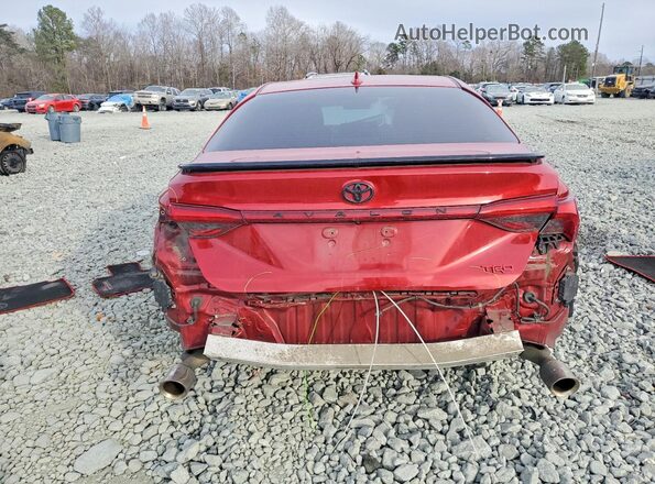 4T1FZ1FB4LU040539 2020 TOYOTA AVALON Red Vista trasera