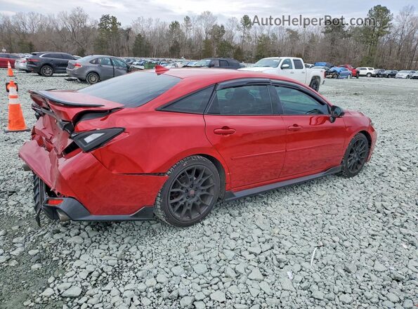 4T1FZ1FB9LU050533 2020 TOYOTA AVALON Красный 