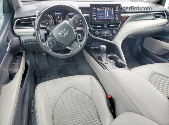 4T1G11AK4MU430853 2021 TOYOTA CAMRY Gray Առջևի վահանակի տեսք