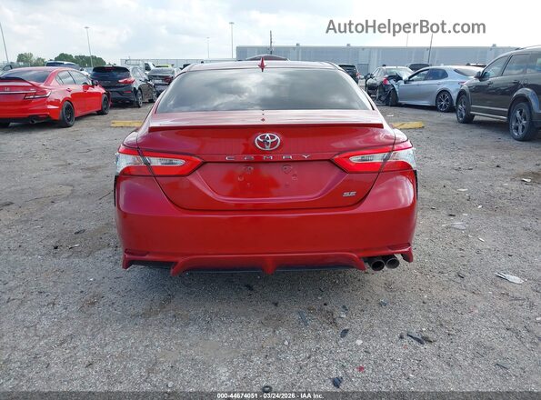 4T1G11AK7LU391481 2020 TOYOTA CAMRY Red 