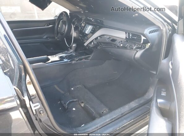 4T1G11AK7LU913574 2020 TOYOTA CAMRY Black Widok wnętrza z przodu
