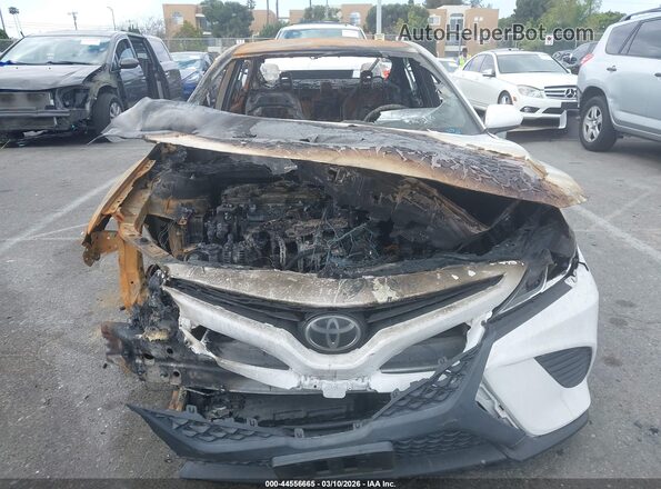 4T1G11AKXLU332280 2020 TOYOTA CAMRY White Вид панелі приладів