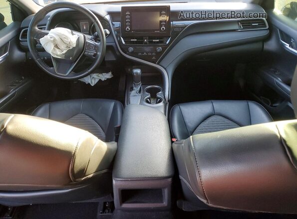 4T1G11AKXMU442599 2021 TOYOTA CAMRY Black Dashboard view