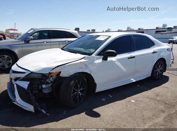 4T1G11AKXPU081170 2023 TOYOTA CAMRY White Передня ліва чверть