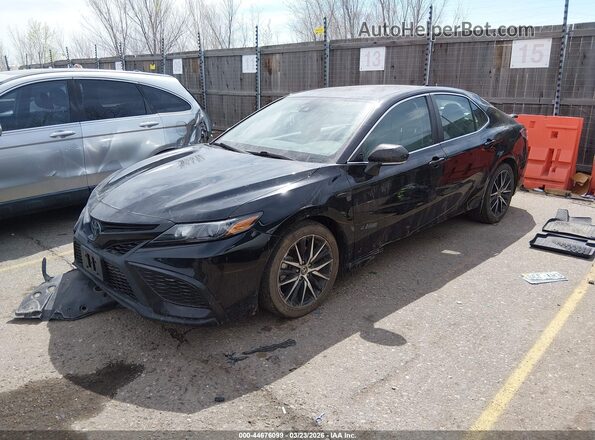 4T1G11BK7PU101082 2023 TOYOTA CAMRY Black Przód lewy