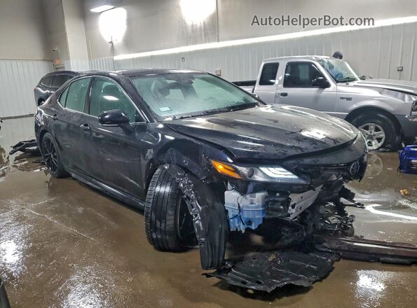 4T1K61BK9MU024805 2021 TOYOTA CAMRY Black Delantero derecho