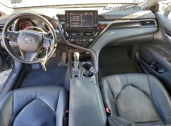 4T1K61BKXMU039457 2021 TOYOTA CAMRY Black Vista del salpicadero