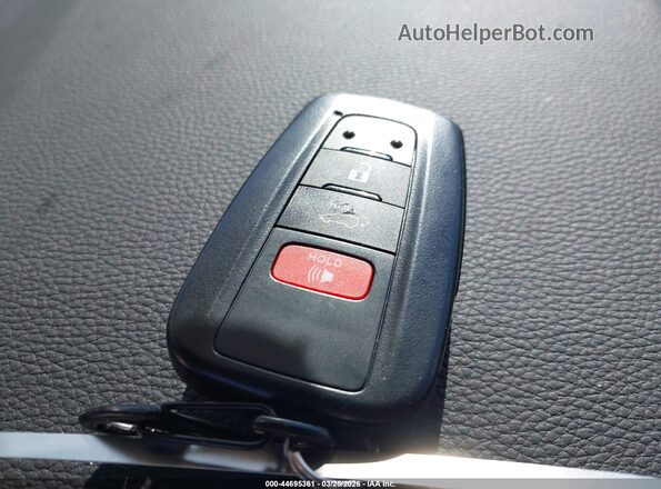 4T3B6RFV4SU192536 2025 TOYOTA LE Gray Вид панелі приладів