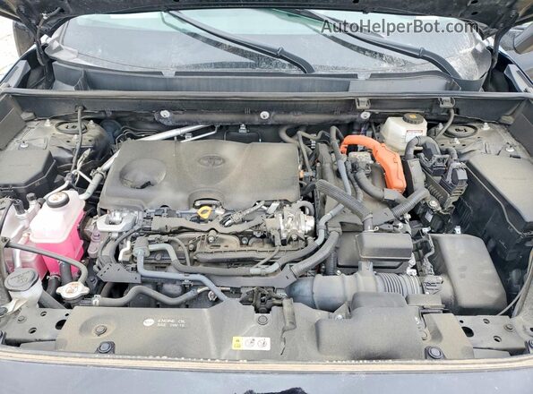 4T3B6RFV5PU127363 2023 TOYOTA RAV4 Black Widok komory silnika