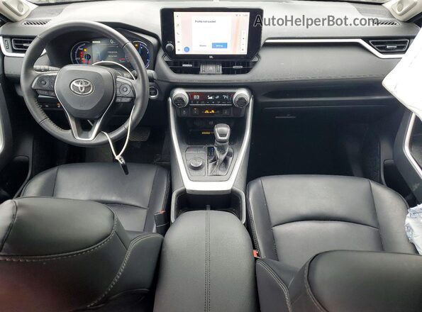 4T3B6RFV5PU127363 2023 TOYOTA RAV4 Black Widok deski rozdzielczej