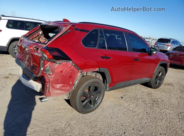 4T3D6RFV5MU055665 2021 TOYOTA LIMITED Red Հետևի աջ