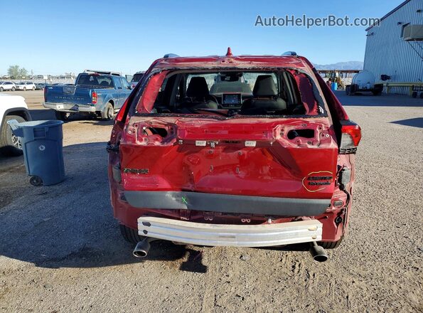 4T3D6RFV5MU055665 2021 TOYOTA LIMITED Red Հետևի տեսք