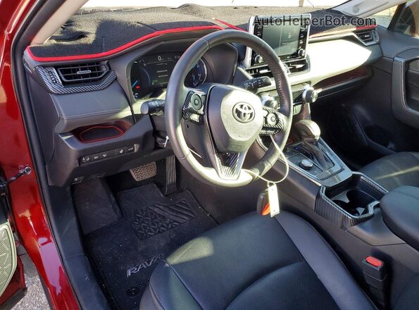4T3D6RFV5MU055665 2021 TOYOTA LIMITED Red Առջևի վահանակի տեսք