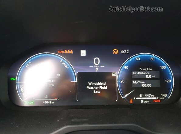 4T3D6RFV9PU109683 2023 TOYOTA LIMITED Silver Սարքավորումների վահանակի տեսք