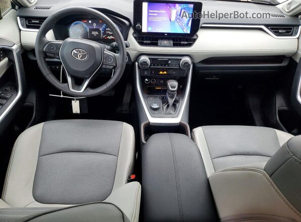 4T3D6RFV9PU109683 2023 TOYOTA LIMITED Silver Առջևի վահանակի տեսք