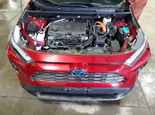 4T3D6RFV9PU132056 2023 TOYOTA LIMITED Red Вид підкапотного простору