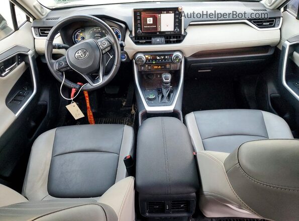 4T3D6RFVXMU008597 2021 TOYOTA LIMITED White Vista del salpicadero