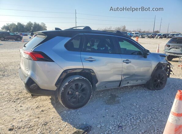 4T3E6RFV2NU103970 2022 TOYOTA RAV4 Silver Rear right