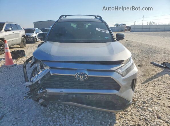 4T3E6RFV2NU103970 2022 TOYOTA RAV4 Silver Front view