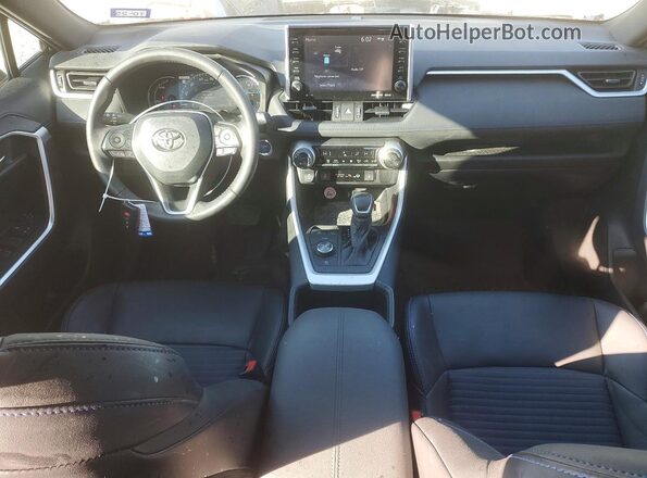 4T3E6RFV2NU103970 2022 TOYOTA RAV4 Silver Dashboard view
