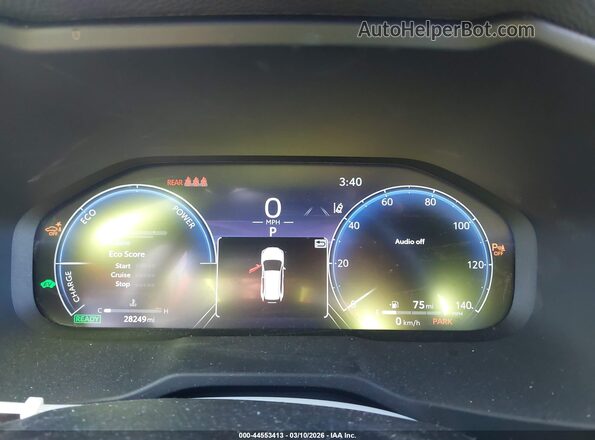 4T3E6RFV2PU128256 2023 TOYOTA RAV4 HYBRID Gray უკანა სავარძლების ხედი