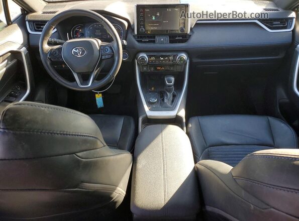 4T3E6RFV3MU035239 2021 TOYOTA RAV4 Gray Вид панелі приладів