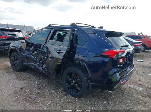 4T3E6RFV5LU002757 2020 TOYOTA RAV4 HYBRID Blue Tył lewy