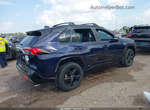 4T3E6RFV5LU002757 2020 TOYOTA RAV4 HYBRID Blue Tył prawy