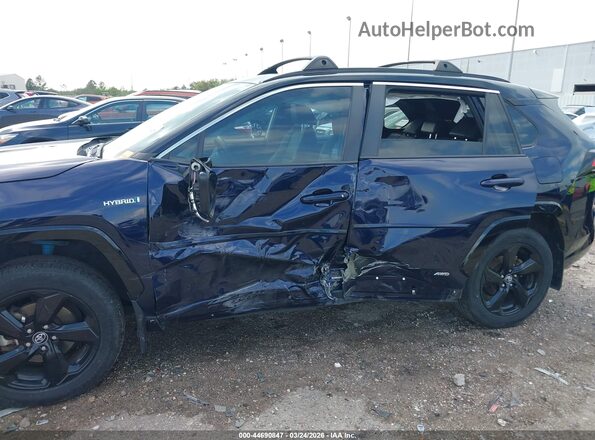 4T3E6RFV5LU002757 2020 TOYOTA RAV4 HYBRID Blue Widok z przodu