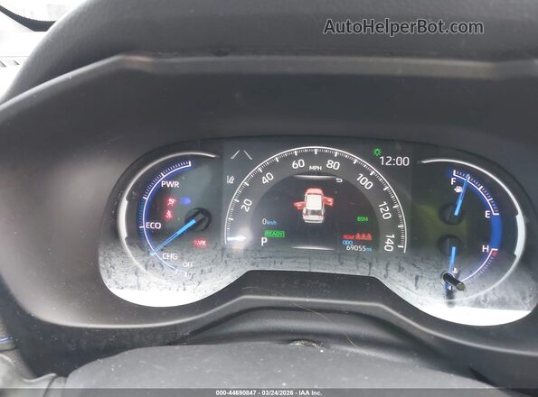 4T3E6RFV5LU002757 2020 TOYOTA RAV4 HYBRID Blue Widok tylnych siedzeń
