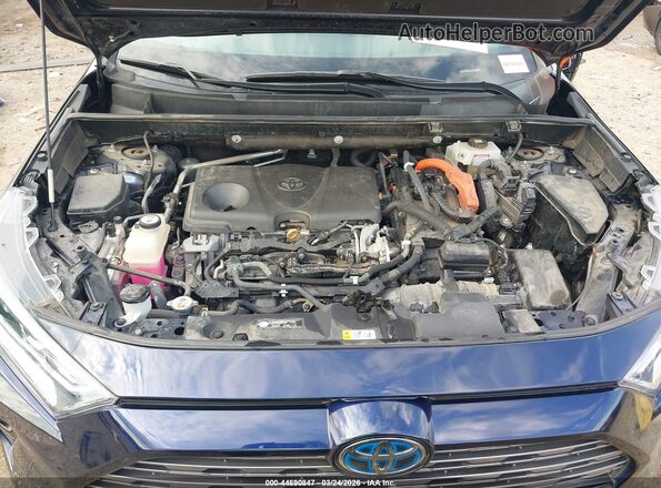 4T3E6RFV5LU002757 2020 TOYOTA RAV4 HYBRID Blue Widok z tyłu