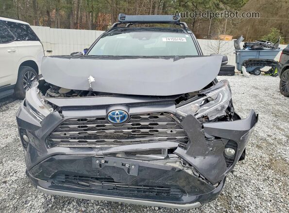 4T3E6RFV5MU011640 2021 TOYOTA RAV4 Gray Դիմացի տեսք