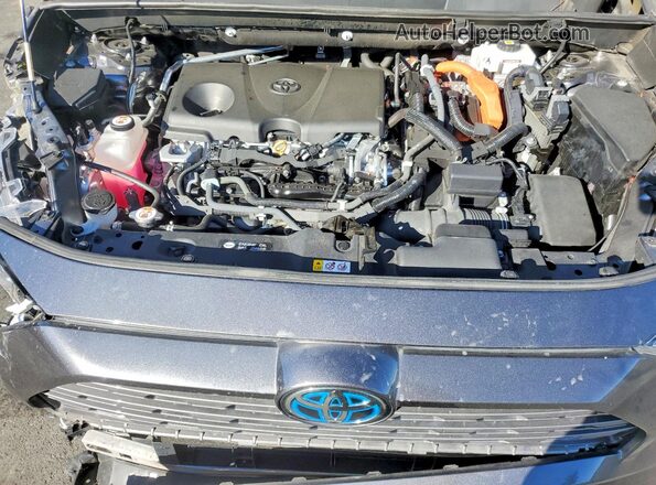 4T3E6RFV6MU060037 2021 TOYOTA RAV4 Gray Widok komory silnika