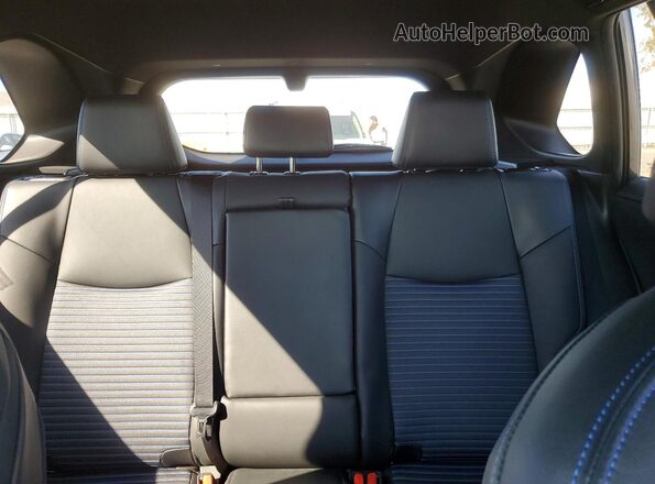 4T3E6RFV6MU060037 2021 TOYOTA RAV4 Gray Widok tylnych siedzeń