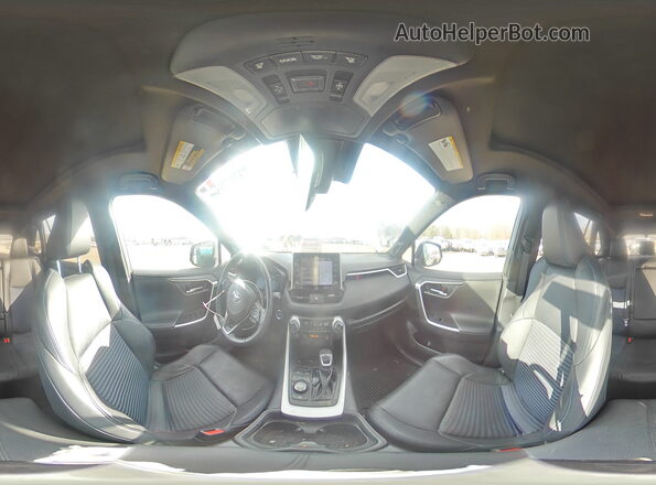 4T3E6RFVXMU055164 2021 TOYOTA RAV4 White Widok naklejki z numerem VIN